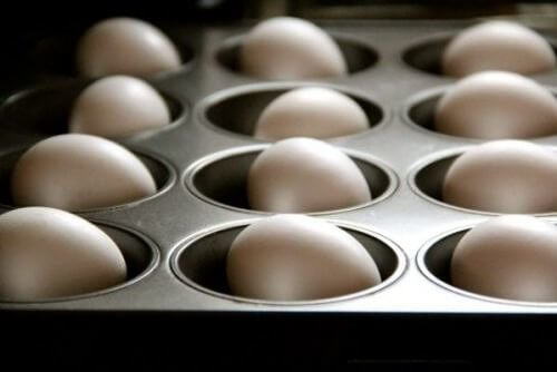 Oven Baked Hard Boiled Eggs