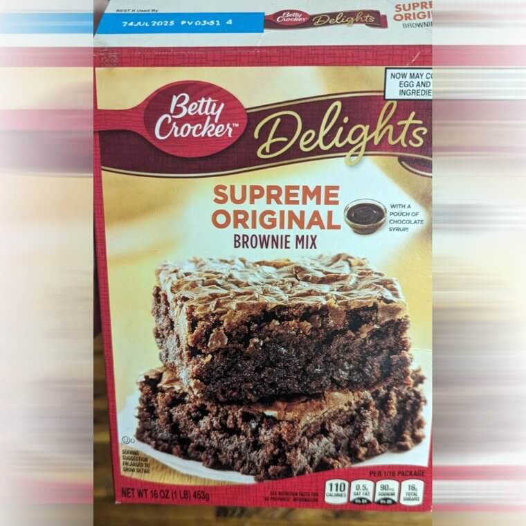 Betty Crocker Fudge Brownie Mix