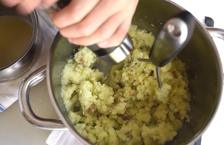 Save Time and Get More Texture and Nutrition by Leaving Mashed Potatoes Unpeeled