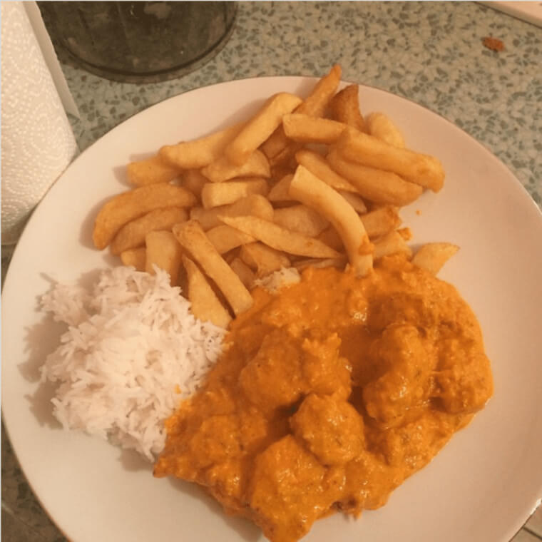 Curry and Chips