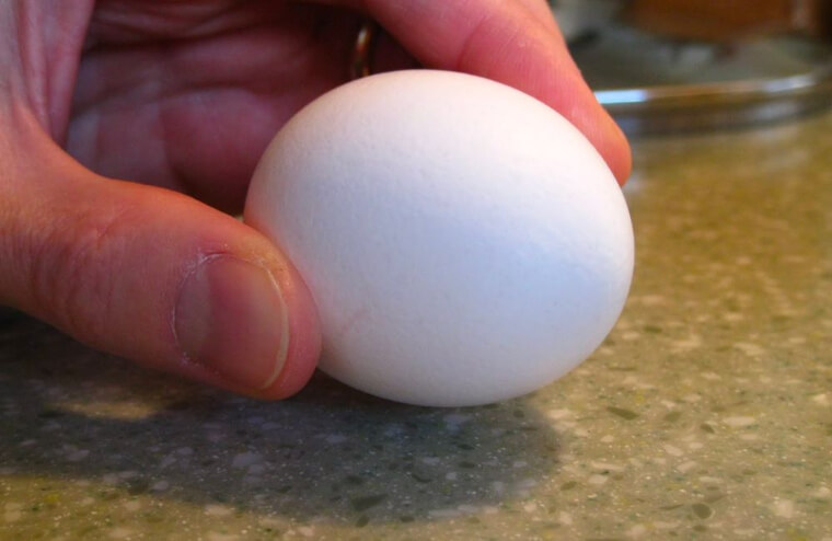 Use A Flat Surface To Crack Eggs