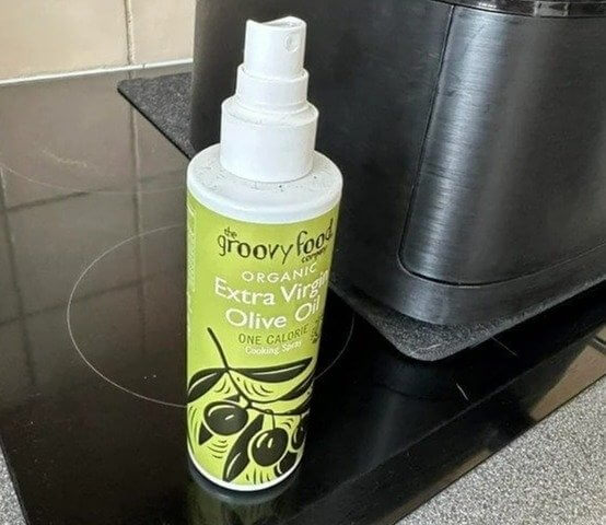 Use Olive Oil in a Spray Bottle on Air Fried Foods