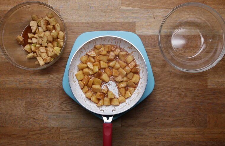 Caramelize Your Apple Pie Filling Beforehand