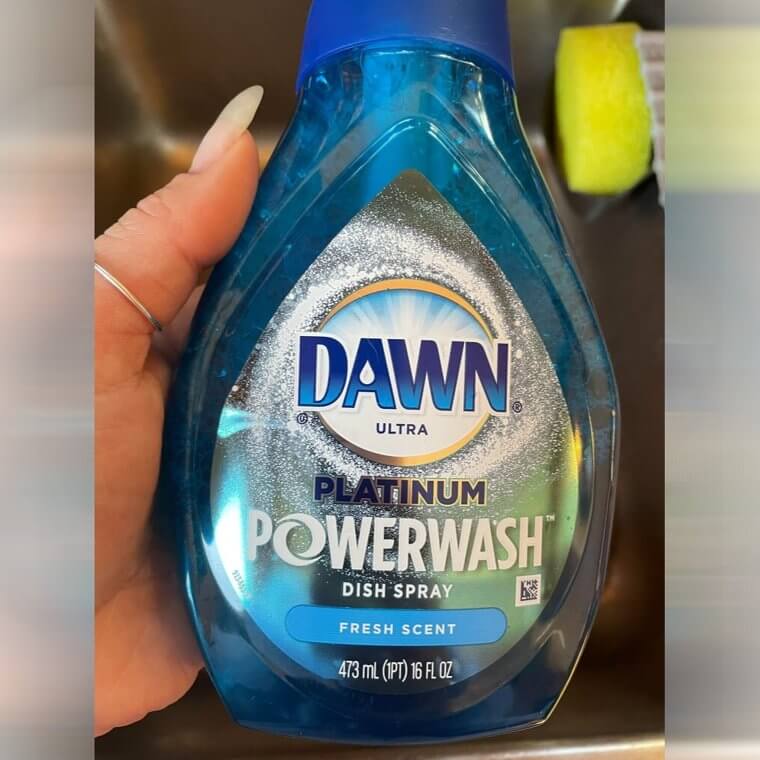 Use Dawn Powerwash to Clean Your Air Fryer