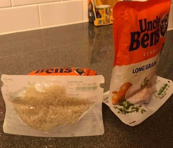 Microwavable Rice