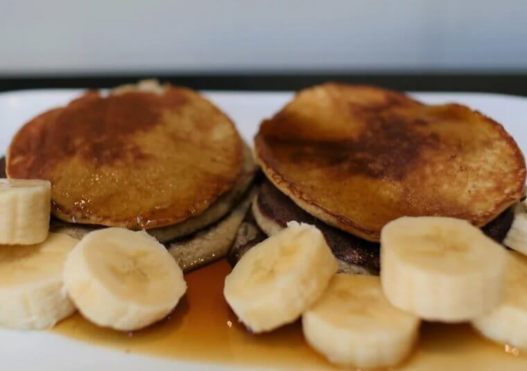 Banana And Eggs Make The Best Pancakes