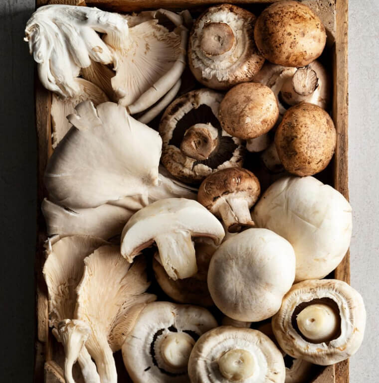 Never Store Mushrooms In A Plastic Bag
