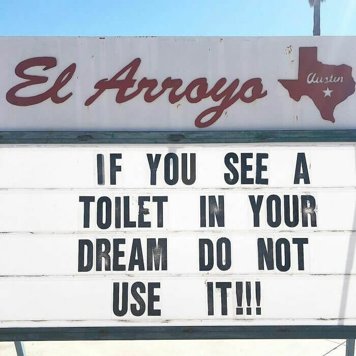 Don't Use the Toilet in Your Dream... It's a Trap