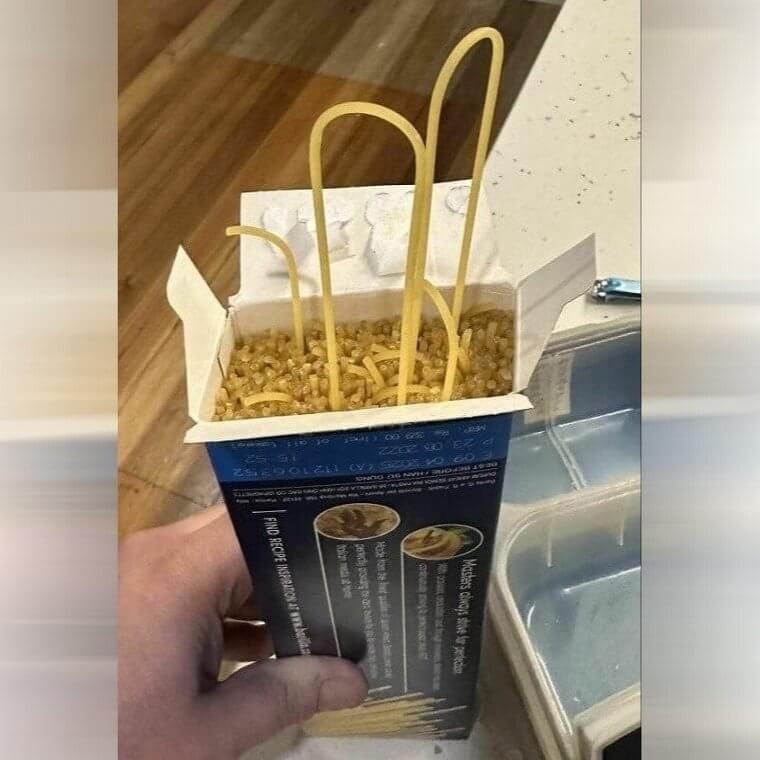 Strands Of Curvy Spaghetti