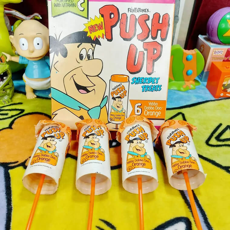 Flintstones Push Up Pops