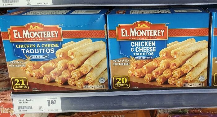 A Font Change to Distract You From the Fact That There's One Less Taquito