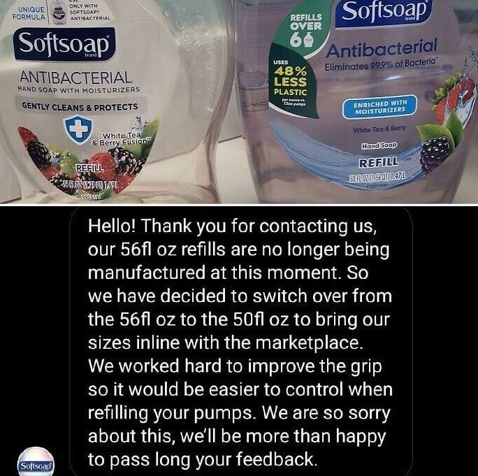 They Claim They Shrunk the Bottle so That Customers Could Hold It Better