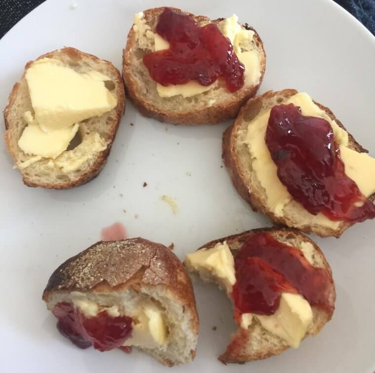 Soda Bread With Jam