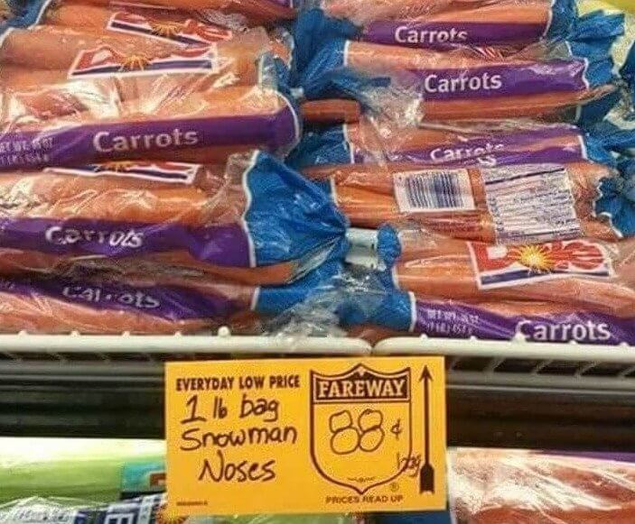 A Big Bag of Snowman Noses