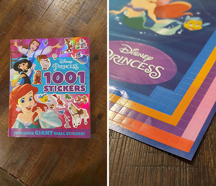 Includes 1,001 Stickers But 768 Of Them Are Useless Squares