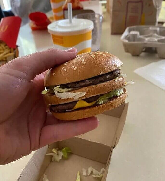 Big Macs Aren't so Big Anymore