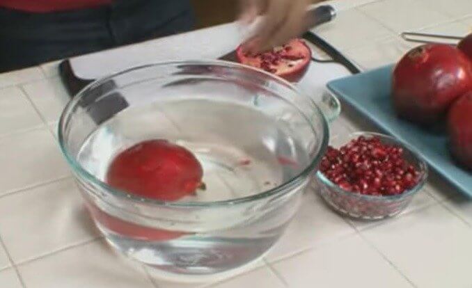 Soak Your Pomegranates in Water to Deseed in a Jiffy