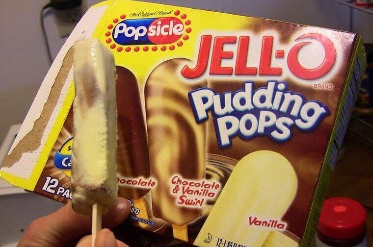 Jello Pudding Pops