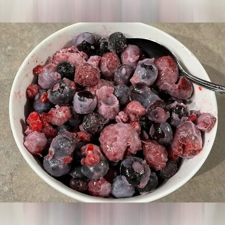 Microwaved Frozen Fruit Can Contain Carcinogens