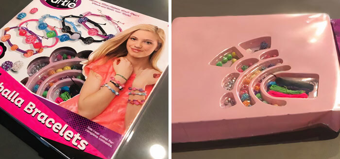 One Bracelet's Worth Of Beads Included