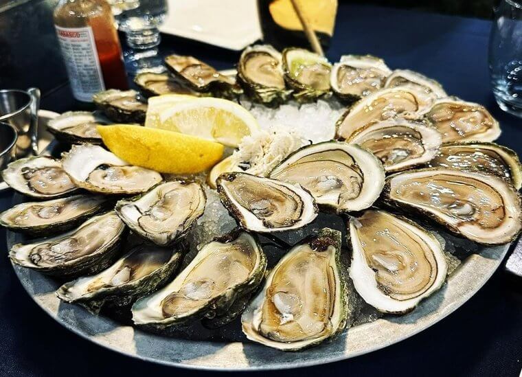 Oysters ($50 - $100 per Dozen)