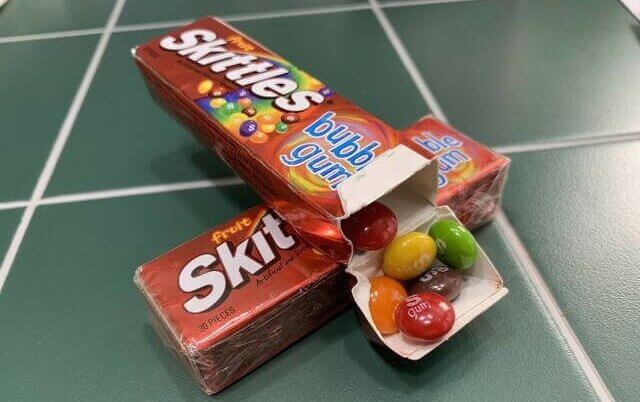 Skittles Bubble Gum