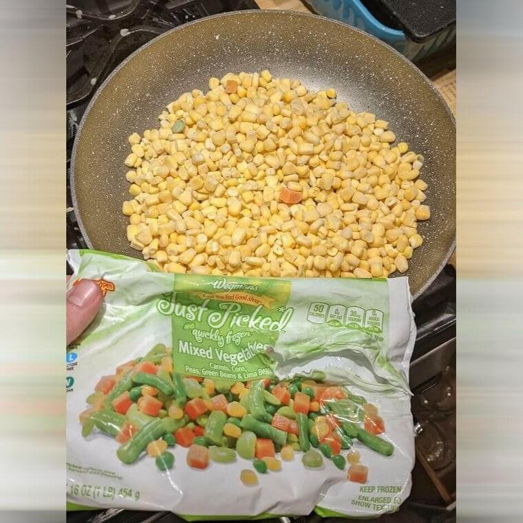 Want Mixed Vegetables? Well, Here Have Some Corn