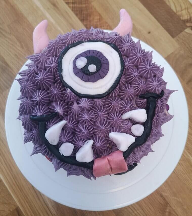 A Fuzzy Monster Cake