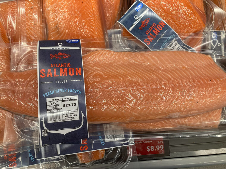Farm-Raised Salmon