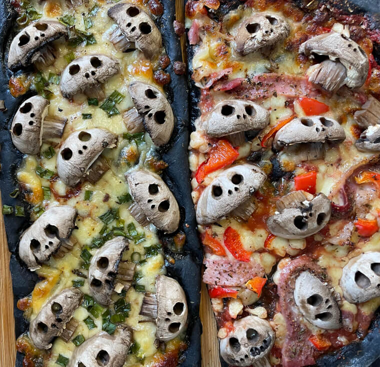 The Perfect Pizza for Halloween