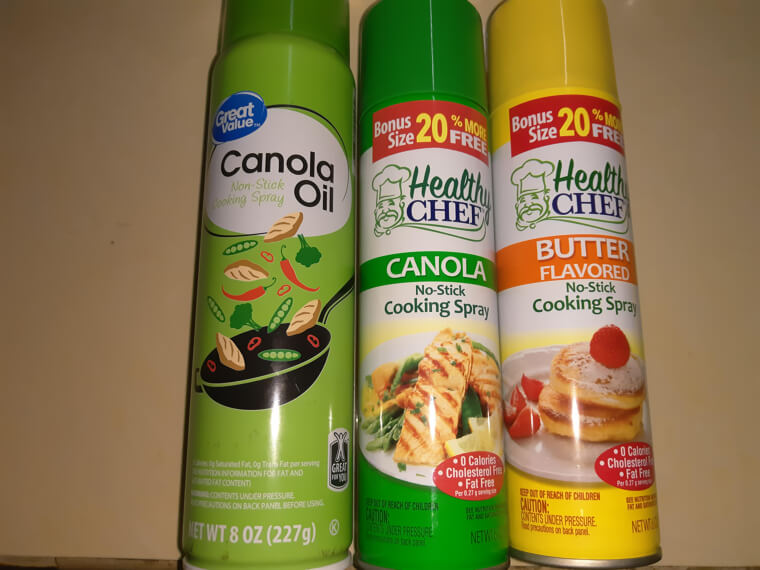 Avoid Nonstick Cooking Sprays