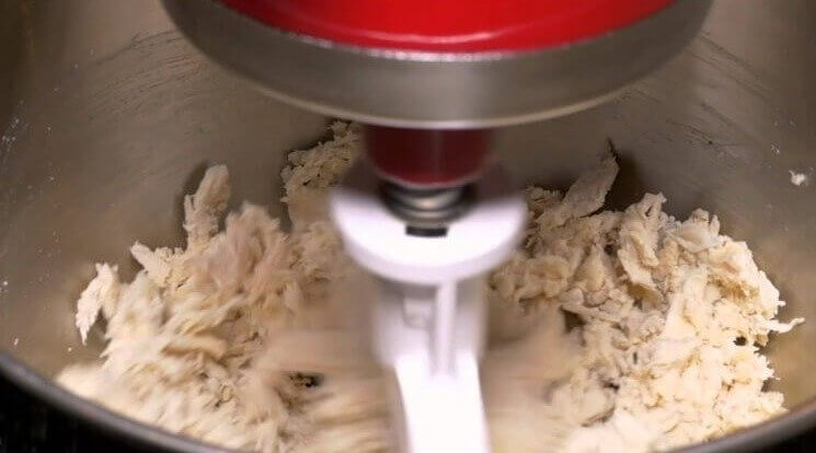 Use a Mixer to Easily and Quickly Shred Your Chicken