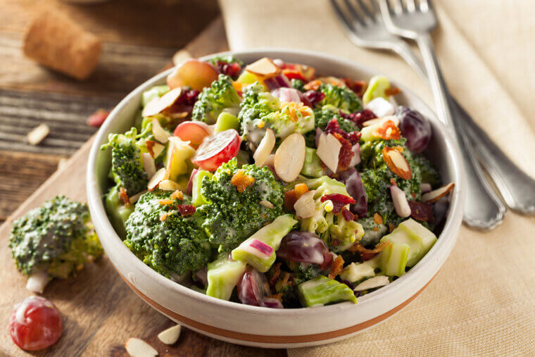 Mayonnaise-Based Salads With Fruit