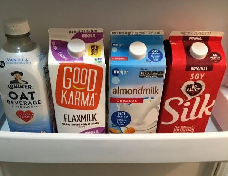 Soy and Almond Milk