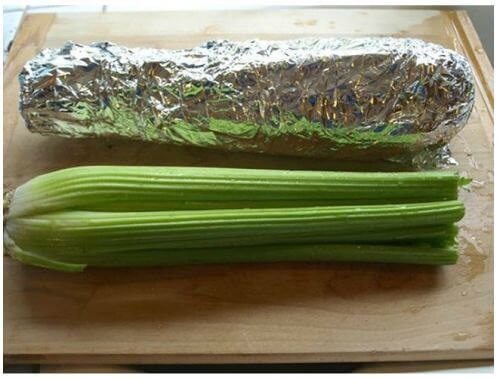 Aluminum Foil Wrapped Veggies