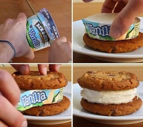 The Best Ice Cream Sandwich Hack